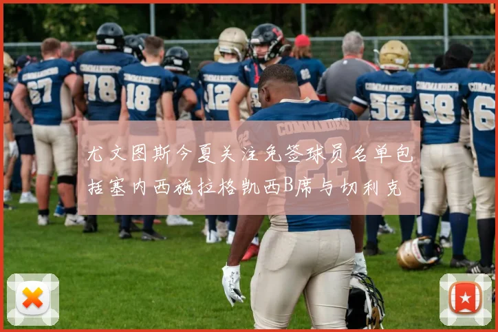 尤文图斯今夏关注免签球员名单包括塞内西施拉格凯西B席与切利克